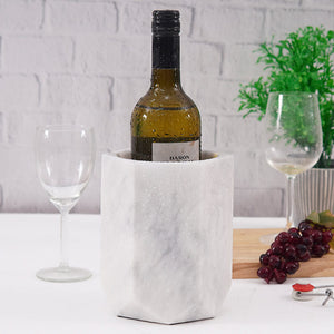 Octagon Marble Champagne Wine Chiller