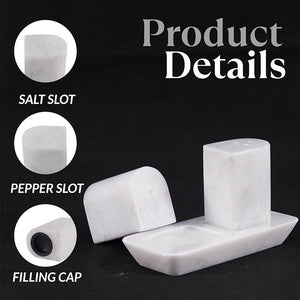 Salt and Pepper With Tray