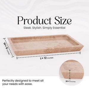 Marble Rectangular Tray