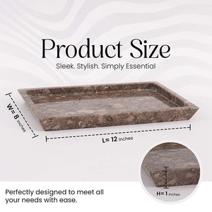 Marble Rectangular Tray