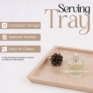 Marble Rectangular Tray