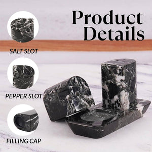 Salt and Pepper With Tray