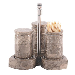 Salt and Pepper With Tray