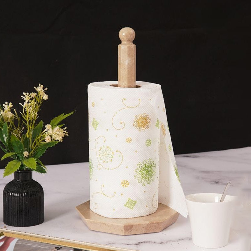 Marble Star Paper Towel Holder