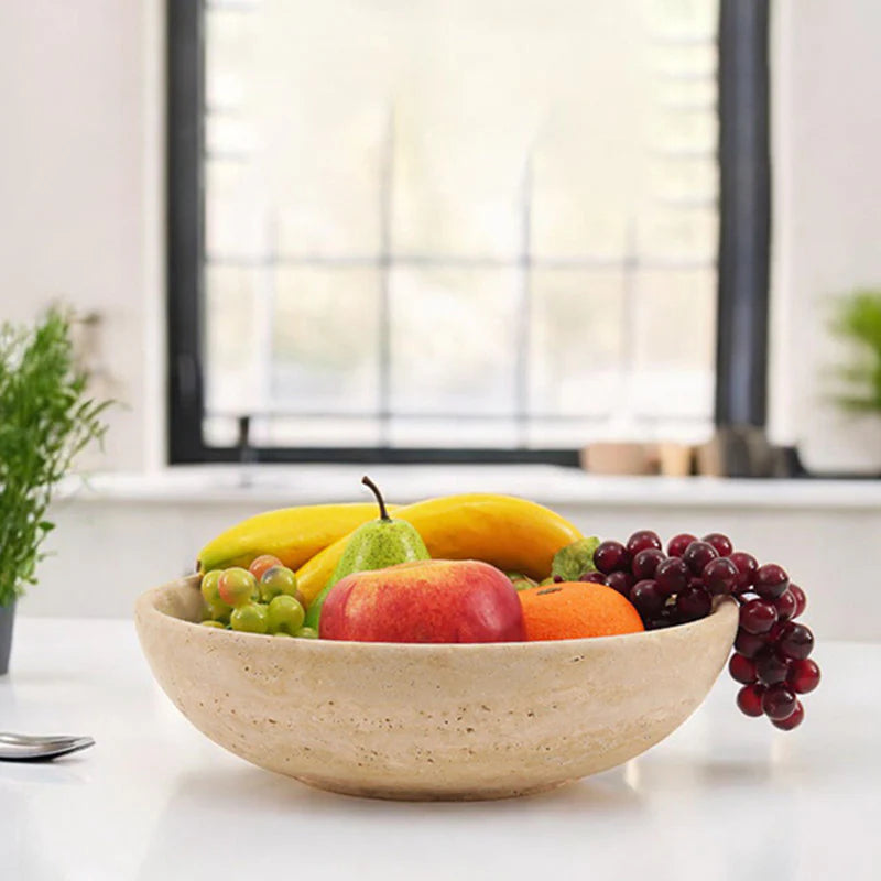 Marble Fruit Bowl Without Stand