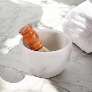 Marble Shaving Cream Bowl