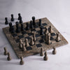 Marble 25cm Chess Set Oceanic & Black