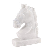 Load image into Gallery viewer, marble animal sculptures, horse statue
