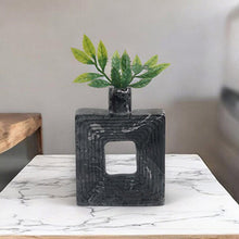 Load image into Gallery viewer, Stepped Geometric Vase
