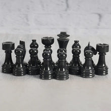 Load image into Gallery viewer, Chess Figures - Black &amp; Marinara
