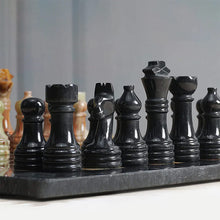 Load image into Gallery viewer, Chess Figures - Black &amp; Green
