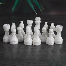 Load image into Gallery viewer, Chess Figures - White &amp; Marinara
