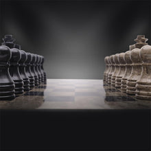 Load image into Gallery viewer, chess, chess set, marble chess set, chess board.
