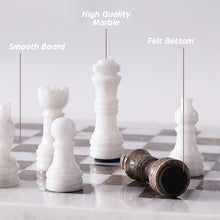 Load image into Gallery viewer, chess, chess set, marble chess set, chess board
