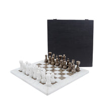 Load image into Gallery viewer, chess, chess set, marble chess set, chess board
