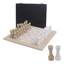 Load image into Gallery viewer, chess, chess set, marble chess set, chess board
