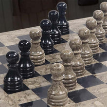 Load image into Gallery viewer, chess, chess set, marble chess set, chess board
