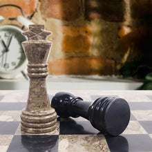 Load image into Gallery viewer, chess, chess set, marble chess set, chess board
