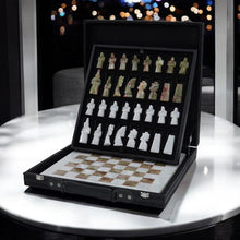 Load image into Gallery viewer, Chess board,chess set,marble chess set
