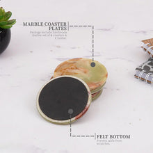 Load image into Gallery viewer, coasters - marble coaster set
