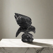 Load image into Gallery viewer, marble animal sculptures_eagle statue
