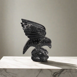 marble animal sculptures_eagle statue