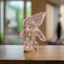 Load image into Gallery viewer, marble animal sculptures_eagle statue
