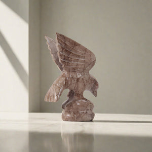 marble animal sculptures_eagle statue