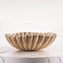 Load image into Gallery viewer, fruit bowl, fruit holder, ruffle bowl
