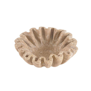 fruit bowl, fruit holder, ruffle bowl