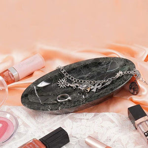Elegant Marble Jewelry Tray Organize with Style