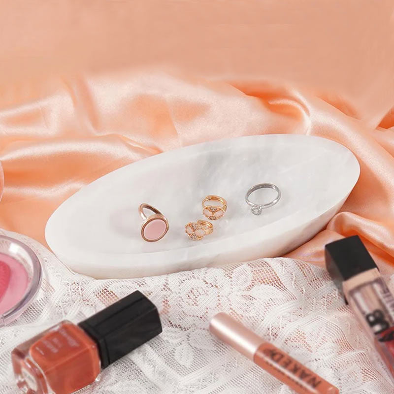 Elegant Marble Jewelry Tray Organize with Style