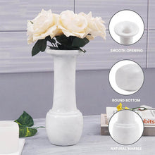 Load image into Gallery viewer, vase, flower vase, vase décor, marble vase
