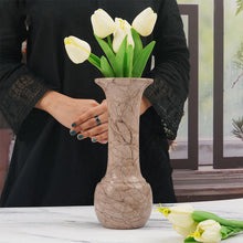 Load image into Gallery viewer, vase, flower vase, vase décor, marble vase
