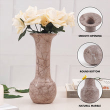 Load image into Gallery viewer, vase, flower vase, vase décor, marble vase
