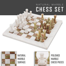 Load image into Gallery viewer, Chess board,chess set,marble chess set
