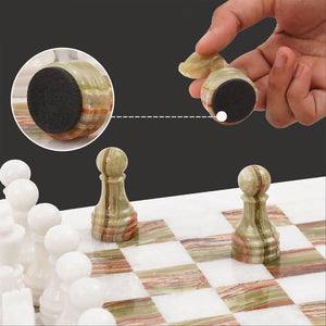 marble-38cm-chess-set-with-storage-box-white-green-4