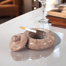 Load image into Gallery viewer, Marble Ash Tray - Sleek, Durable Design for Contemporary Spaces
