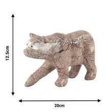 Load image into Gallery viewer, marble animal sculptures , bear statue
