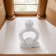 Load image into Gallery viewer, Serenity Awaits with Our Marble Buddha Incense Holder
