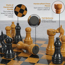 Load image into Gallery viewer, marble chess set
