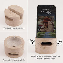 Load image into Gallery viewer, marble-phone-holder
