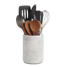 Load image into Gallery viewer, utensil holder-marble utensil holder
