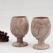 Load image into Gallery viewer, marble-wine-glass-1
