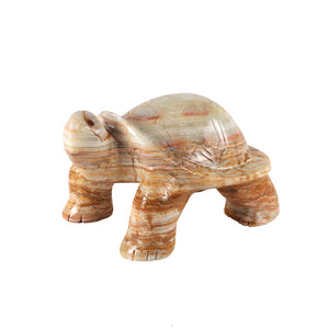 marble animal sculptures, turtle statue