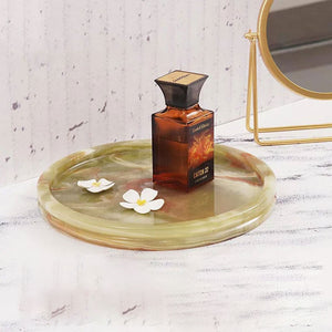 Elegant and versatile, Our Marble Round Tray adds sophistication to any space