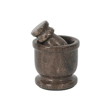 Load image into Gallery viewer, Mini Marble Mortar &amp; Pestle Set
