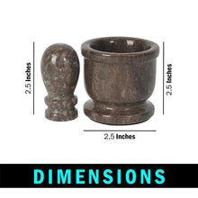 Load image into Gallery viewer, Mini Marble Mortar &amp; Pestle Set
