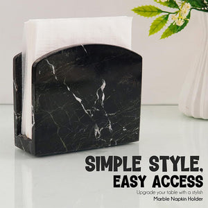 Elegant Marble Napkin Holder for Chic Dining