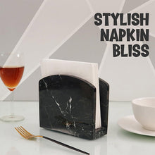 Load image into Gallery viewer, Elegant Marble Napkin Holder for Chic Dining
